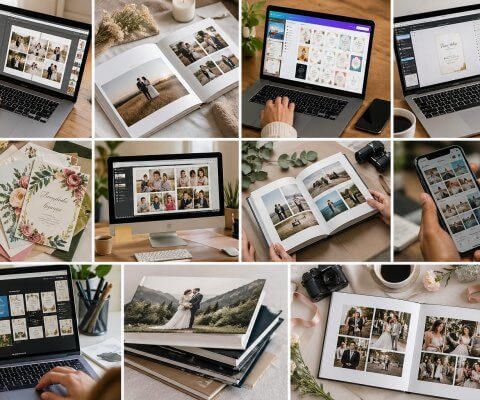 תוכנות חינם להכנת אלבומים דיגיטליים, הזמנות לחתונה וכלי AI לשנת 2026